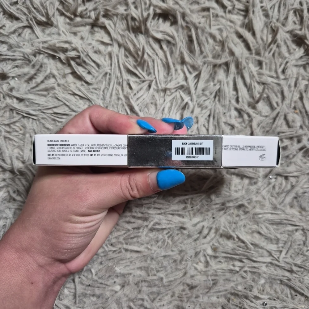 Il Makiage Liquid Eyeliner Waterproof Liquid Eyeliner Black Card New NIB Full ✨️